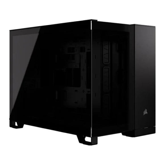 Corsair 2500X AIRFLOW Micro ATX Dual Chamber Black - Black