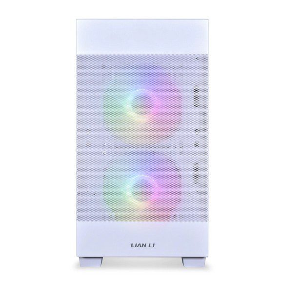 Lian-li LANCOOL 205M Mesh Micro-ATX Tempered Mid – White - Image 2 | PC Wala Online