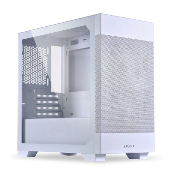 Lian-li LANCOOL 205M Mesh Micro-ATX Tempered Mid – White - Image 4 | PC Wala Online