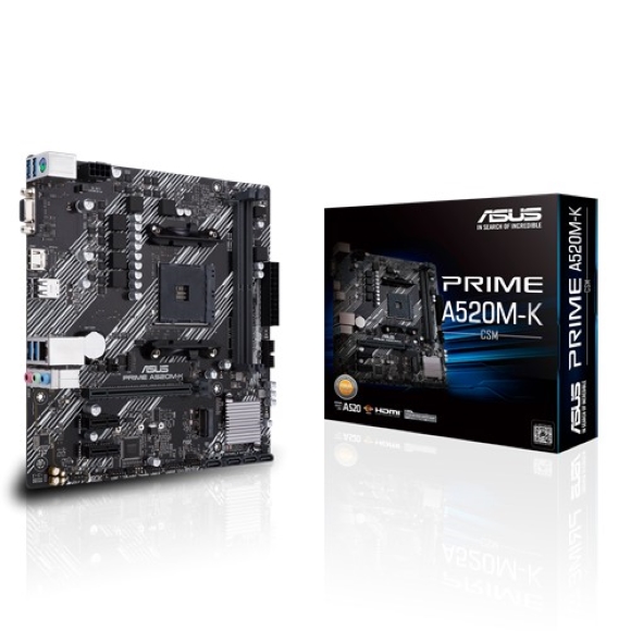 ASUS Prime A520M-K-CSM mATX AMD AM4 Motherboard
