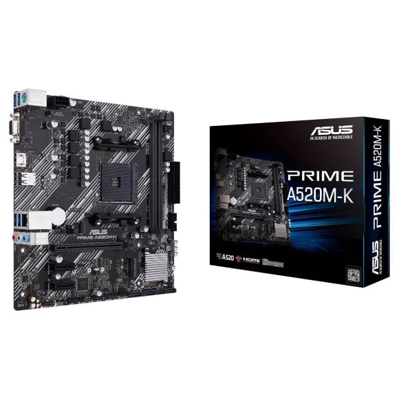 ASUS Prime A520M-K mATX AMD AM4 Motherboard