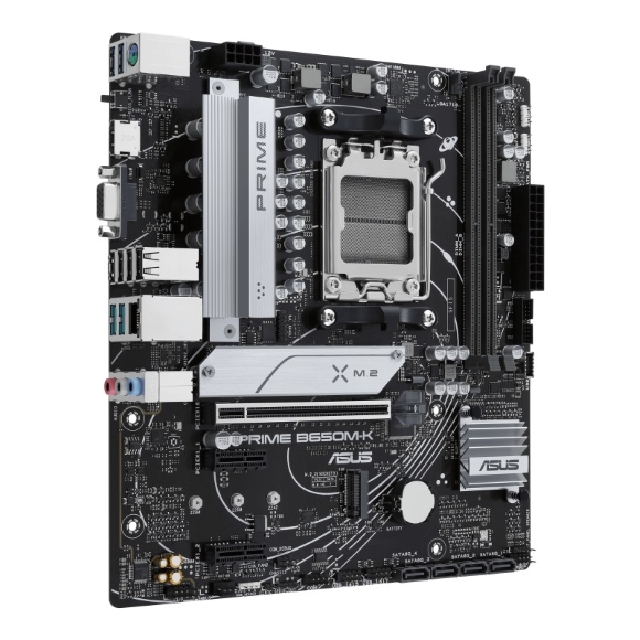 ASUS Prime A620M-K CSM mATX DDR5 AMD AM5 Motherboard - Image 3 | PC Wala Online