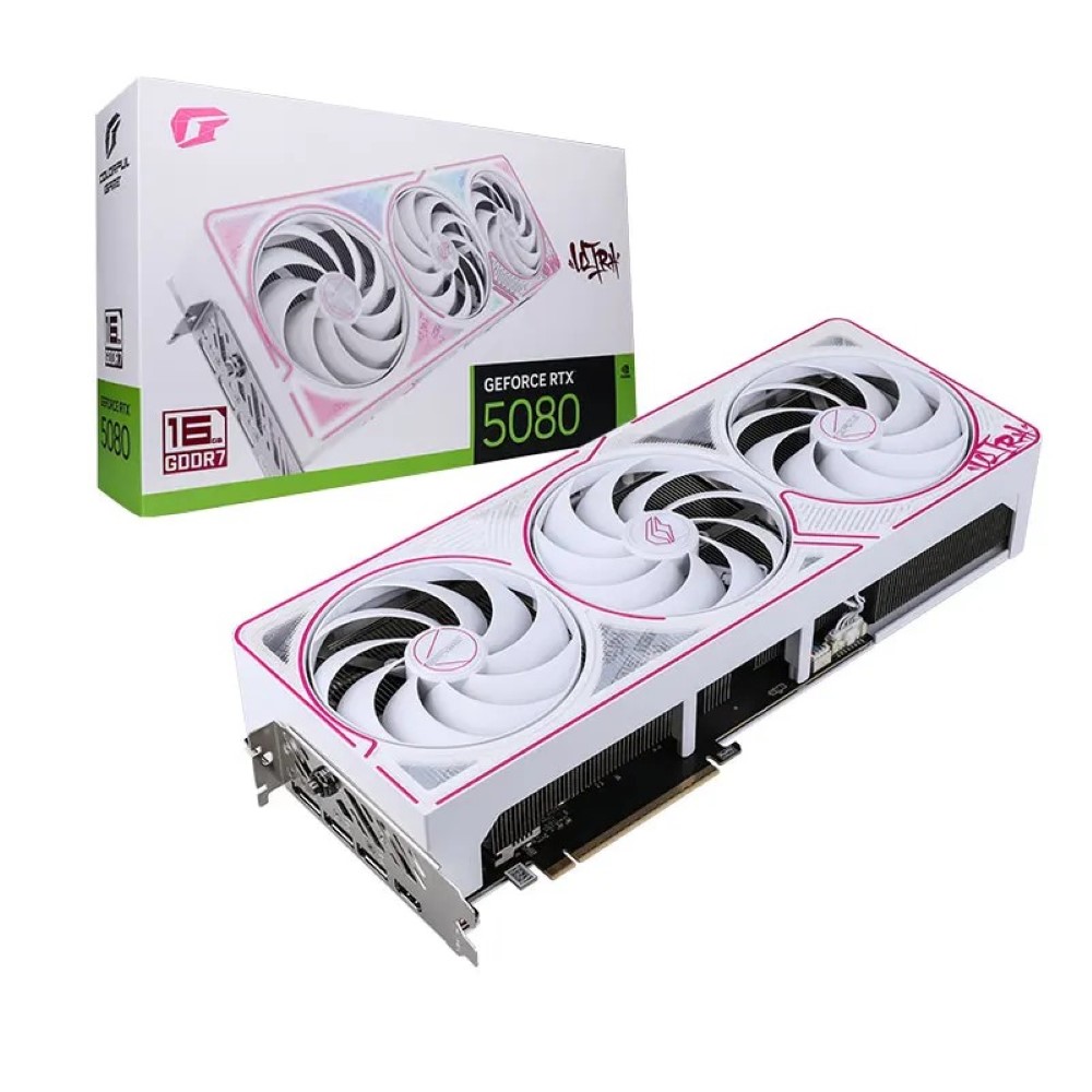 COLORFUL iGame GeForce RTX 5080 Vulcan W OC 16GB-V 16GB Gaming GDDR7 256bit PCI Express 5.0 x16 GPU