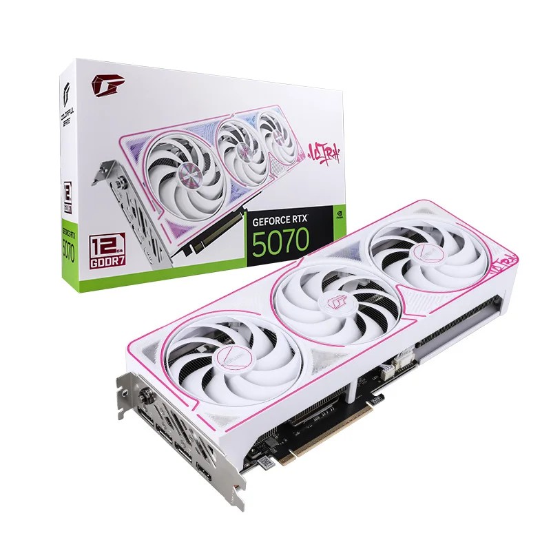 COLORFUL iGame GeForce RTX 5070 Ultra W OC 12GB-V GDDR7 192bit PCI Express 5.0 GPU