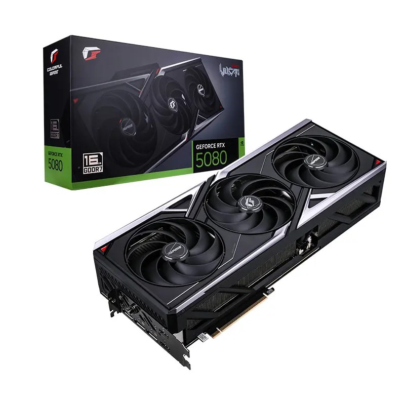 COLORFUL iGame GeForce RTX 5080 Vulcan OC 16GB-V GDDR7 256bit PCI Express 5.0 GPU