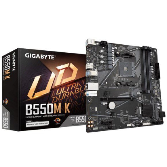 Gigabyte B550M K AMD AM4 Micro-ATX Motherboard