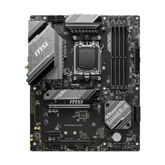 MSI B650 Gaming Plus WiFi ATX DDR5 AMD AM5 Motherboard - Image 2 | PC Wala Online