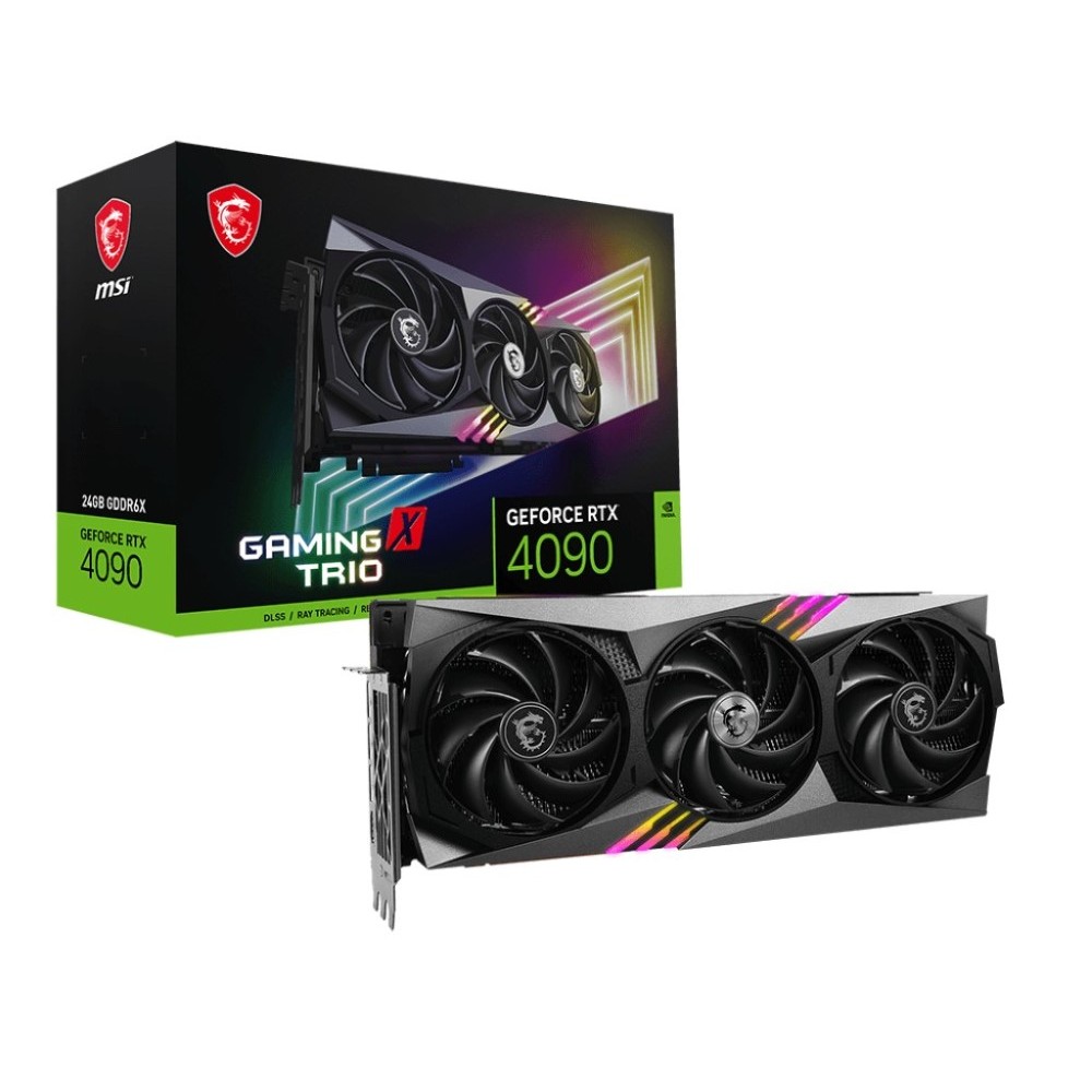 MSI Gaming GeForce RTX 4090 24GB GDDR6X PCI Express Gen 4 384-bit GPU (Open Box)