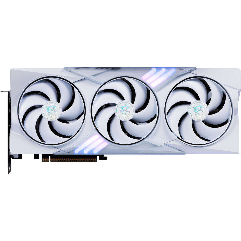 MSI GeForce RTX 5070 GAMING TRIO OC WHITE 12GB GDDR7 192-bit PCI Express 5.0 x16 GPU - Image 2 | PC Wala Online