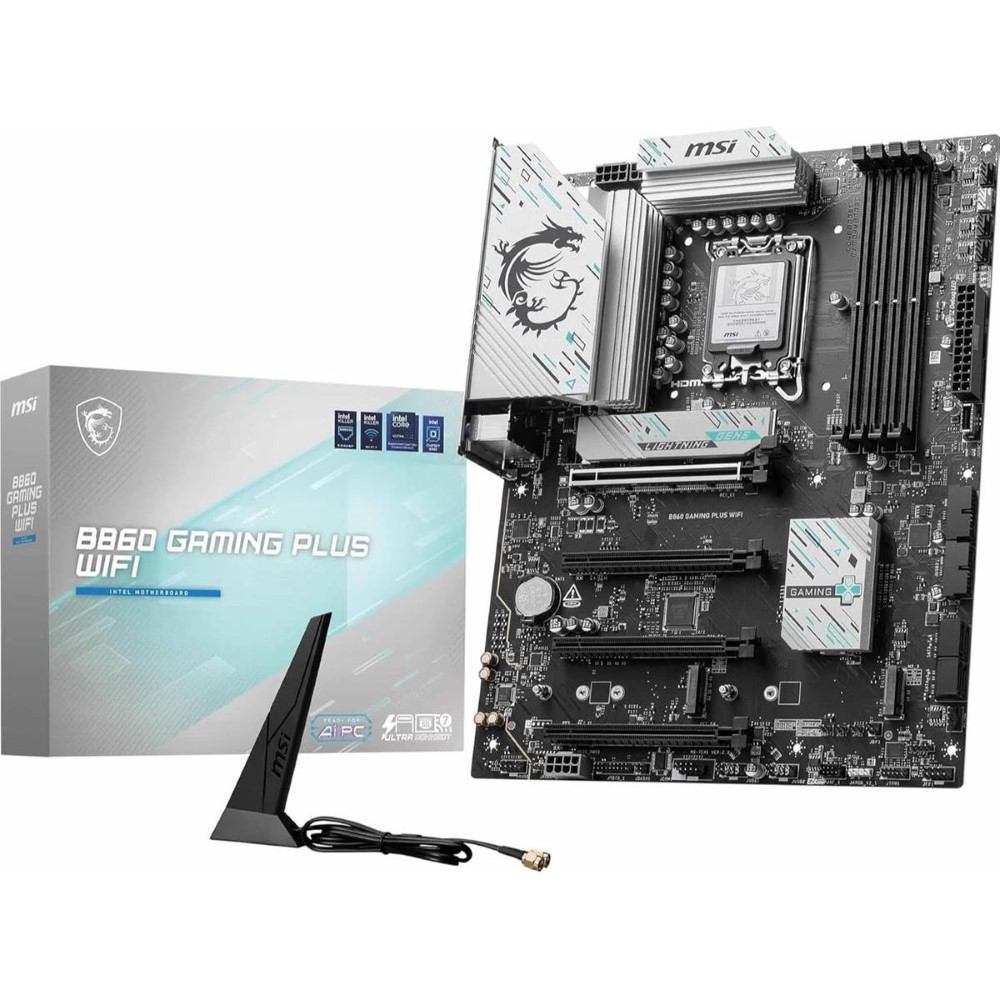 MSI B860 GAMING PLUS WIFI Intel LGA1851 ATX Motherboard