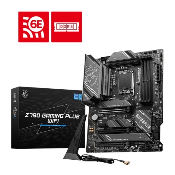MSI Z790 Gaming Plus WiFi ATX DDR5 Intel LGA1700 Motherboard