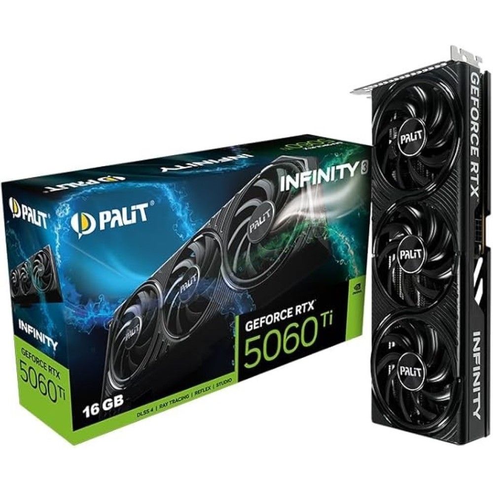 Palit GeForce RTX 5060 Ti Infinity 3 16GB GDDR7 128 bits PCI-E 5.0 GPU