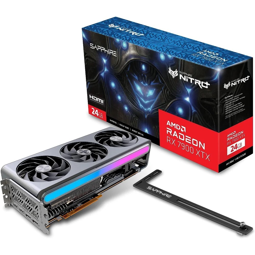 Sapphire Nitro+ AMD Radeon RX 7900 XTX Vapor-X 24GB GDDR6 384-bit PCIe 4.0 x16 GPU