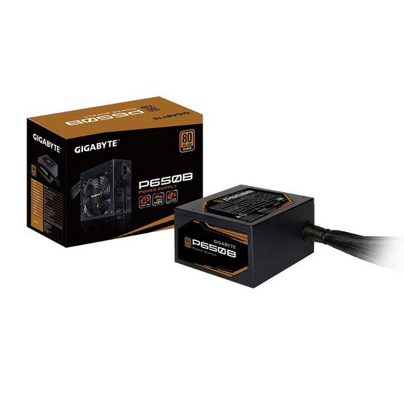 GIGABYTE GP-P650B 650W 80 PLUS Bronze Non-Modular PSU