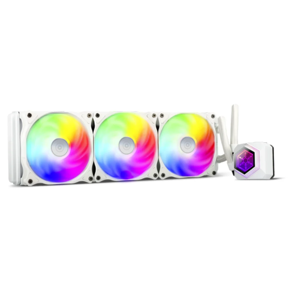 SilverStone PF360W ARGB V2 360mm Premium AIO Liquid CPU Cooler White