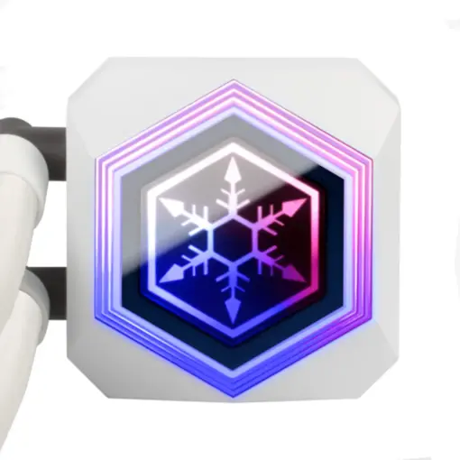 SilverStone PF360W ARGB V2 360mm Premium AIO Liquid CPU Cooler White image 4