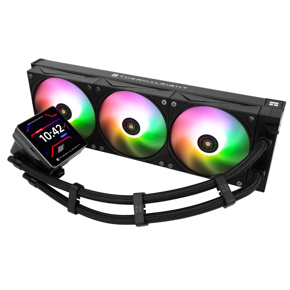 Thermalright Grand Vision 360 ARGB IPS LCD 360mm AIO Liquid CPU Cooler Black - Image 2 | PC Wala Online