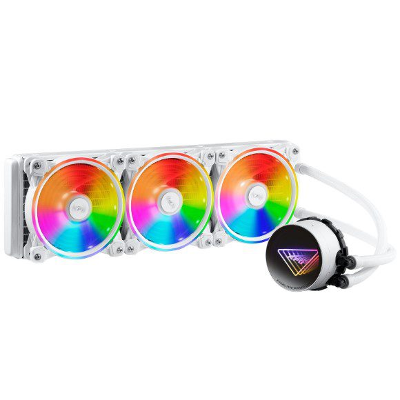 XPG Levante X 360 ARGB 360mm AIO Liquid CPU Cooler White