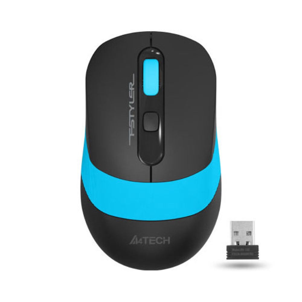 A4Tech FG10S 2.4GHz Wireless Silent 2000 DPI Compact Office Mouse – Blue - Buy in Pakistan at PC Wala Online