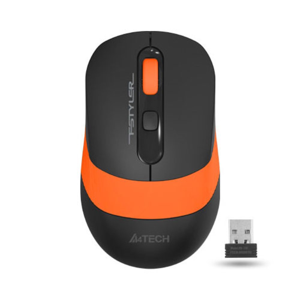 A4Tech FG10S 2.4GHz Wireless Silent 2000 DPI Compact Office Mouse – Orange - Buy in Pakistan at PC Wala Online