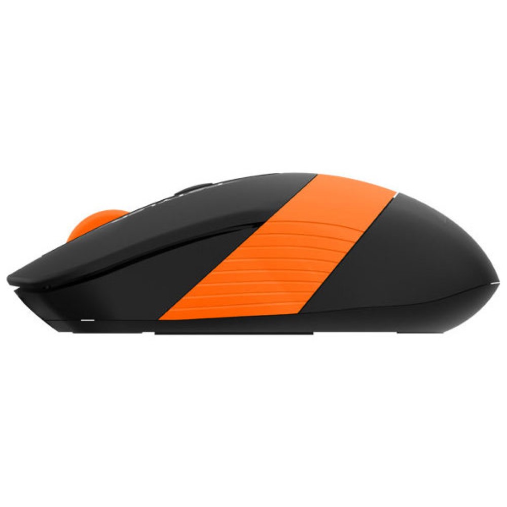 A4Tech FG10S 2.4GHz Wireless Silent 2000 DPI Compact Office Mouse – Orange - Image 2 | PC Wala Online