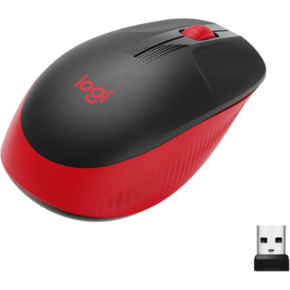 Logitech M190 Wireless 2.4GHz Wireless 1000 DPI Mouse – Red - Buy in Pakistan at PC Wala Online