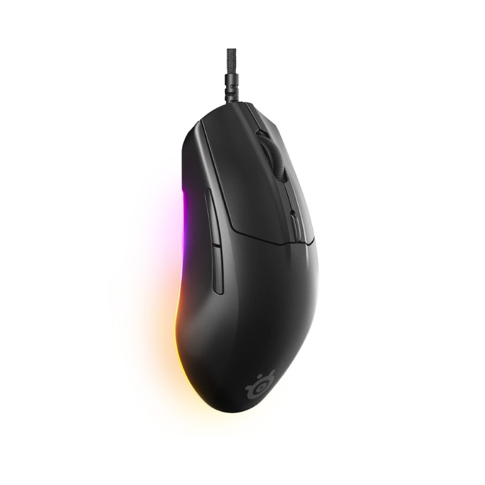 SteelSeries Rival 3 Gen 2 USB Wired Gaming Mouse – Black - Image 2 | PC Wala Online