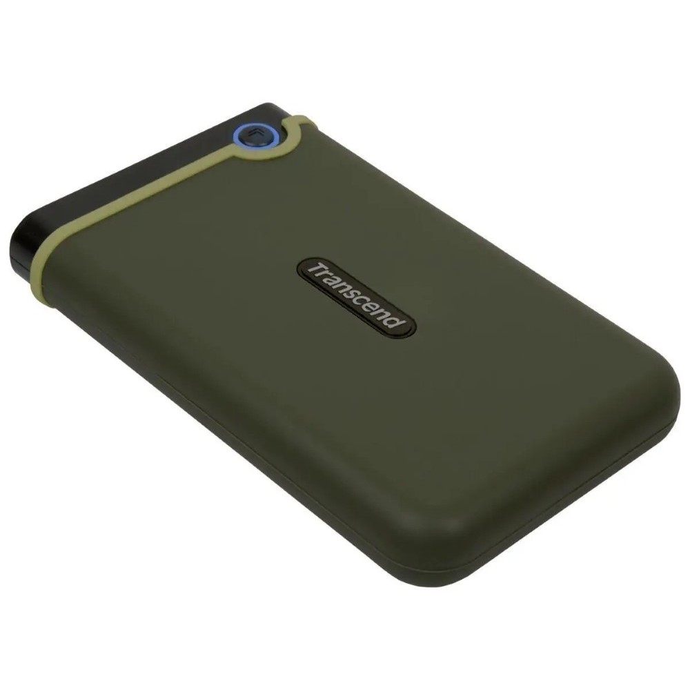 Transcend StoreJet 25M3G 2TB Portable Hard Drive USB 3.2 Gen 1 Military Green - Image 2 | PC Wala Online